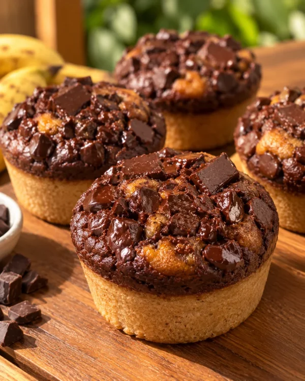 Muffin Chocobanana 🍌🍫