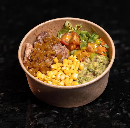 Bowl de lomo de cerdo